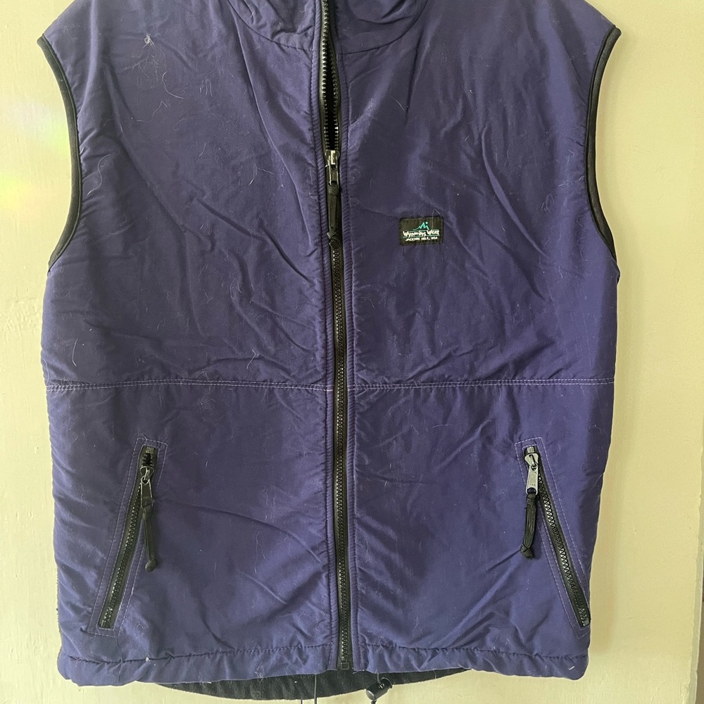 Vintage Wyoming Wear fleece vest